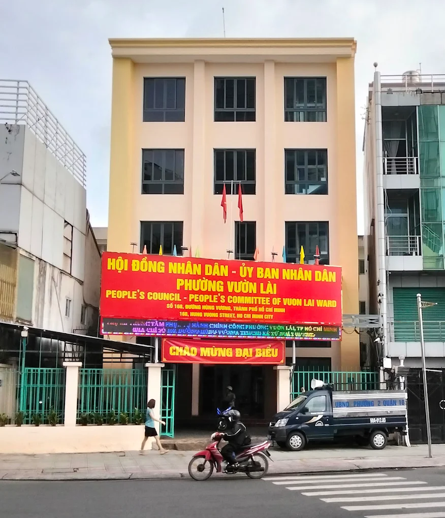 UBND phường Vườn Lài TPHCM