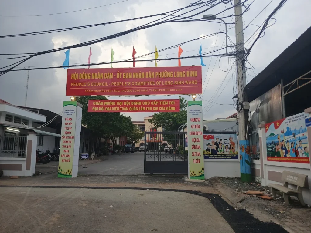 UBND phường Long Bình ở đâu? Cập nhật sau sáp nhập 2025 UBND phường Long Bình TPHCM