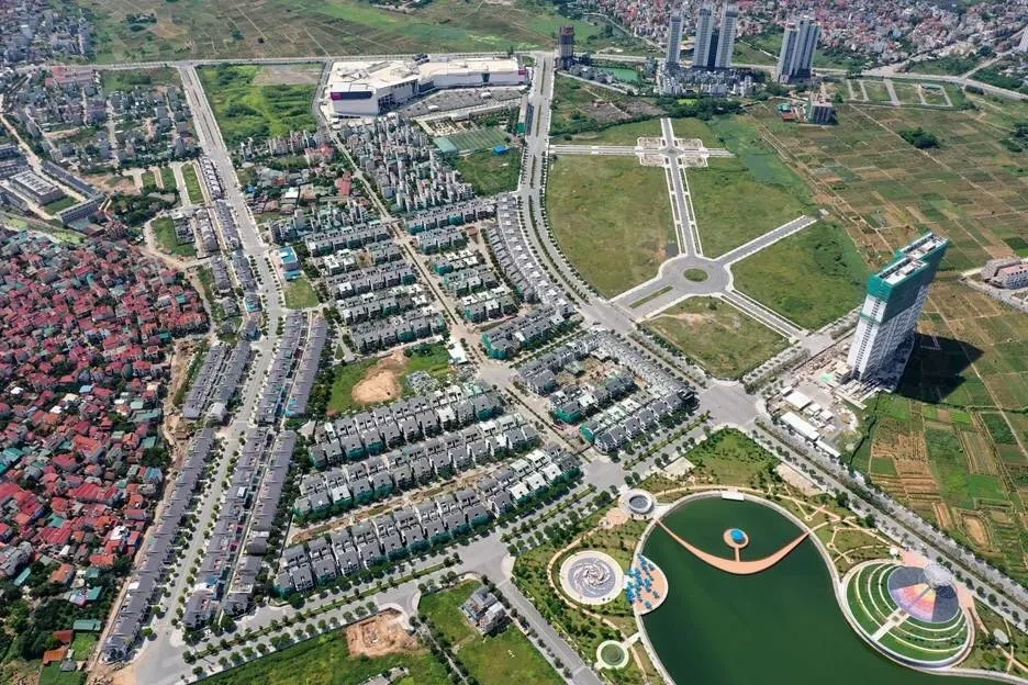 Phối cảnh biệt thự An Vượng Villas Dương Nội đẳng cấp
