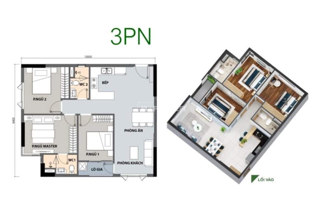 Sơ đồ mặt bằng dự án PiCity High Park Quận 12