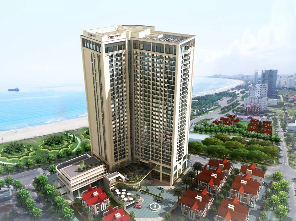 Phối cảnh tổng thể dự án Alphanam Luxury Apartment Đà Nẵng