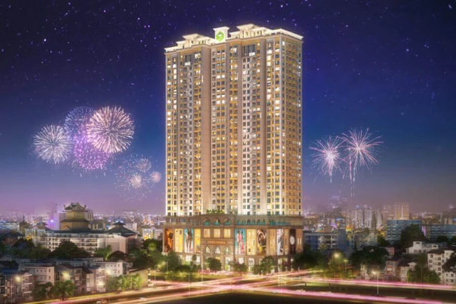 Phối cảnh tổng thể dự án căn hộ Lucky Palace Novaland Quận 6