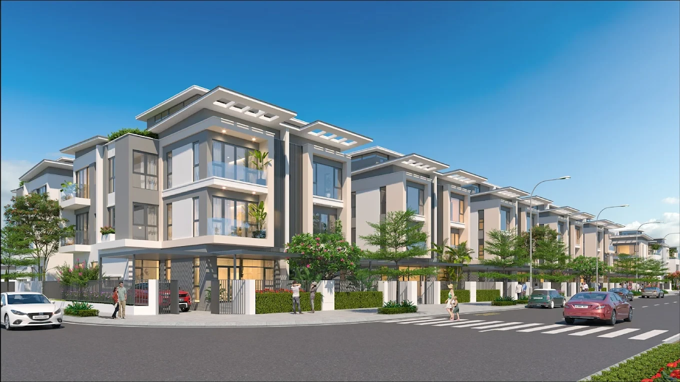 Kiến trúc sang trọng của biệt thự An Vượng Villas
