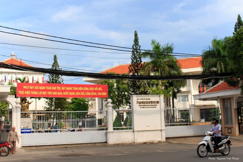Trụ sở UBND xã Thạnh An mới cập nhật sau sáp nhập