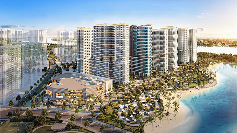 Tiện ích nội khu hồ bơi Vinhomes Grand Park phân khu The Origami