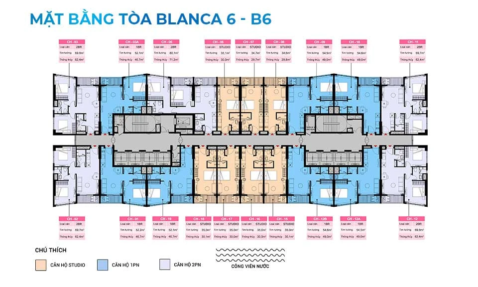 Sơ đồ quy hoạch tổng thể đại đô thị biển Blanca City