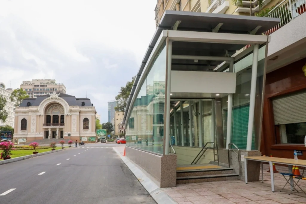 Ga metro Nhà Hát Thành Phố: Cập nhật thông tin thực tế