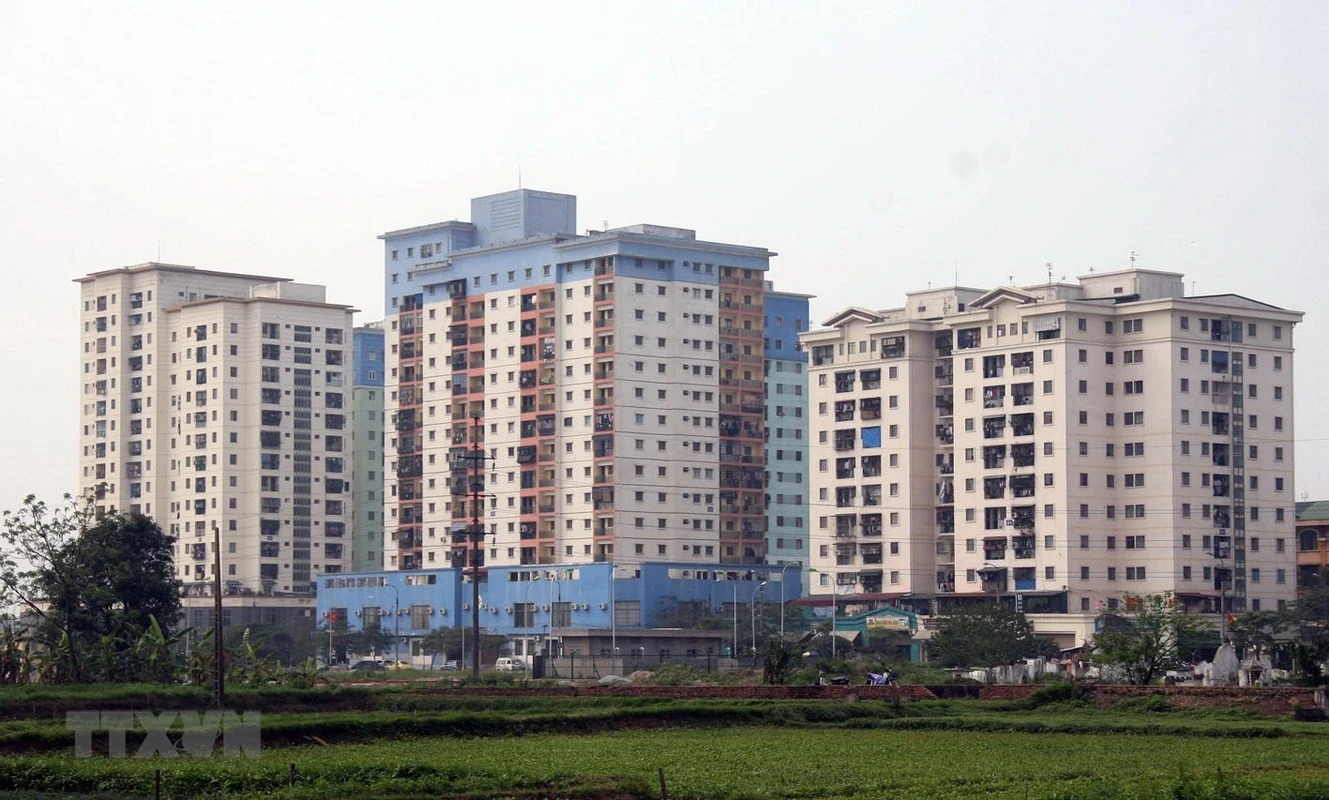 Phối cảnh tổng thể Khu đô thị Đền Lừ I Hoàng Mai