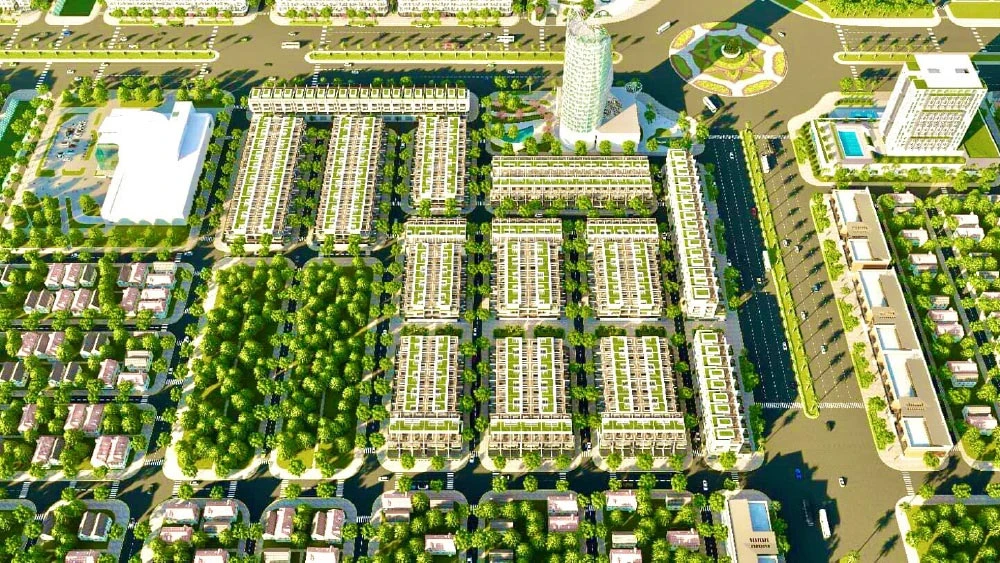 Vị trí thực tế dự án B Ocean Đà Nẵng trục đường Nguyễn Sinh Sắc