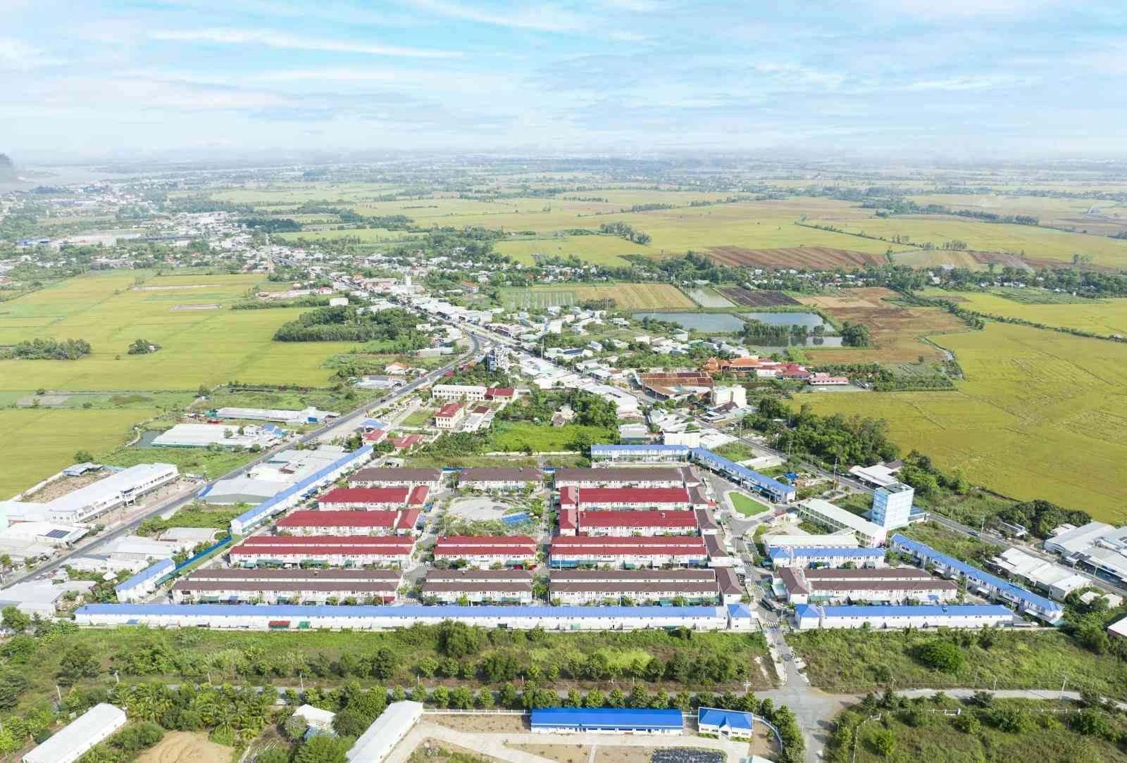 Phối cảnh tổng thể dự án Nhà Ở Xã Hội First Home Bình Hòa