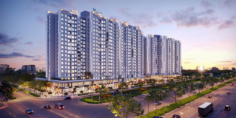 Tiện ích khối đế và mặt tiền sầm uất tại Westgate An Gia