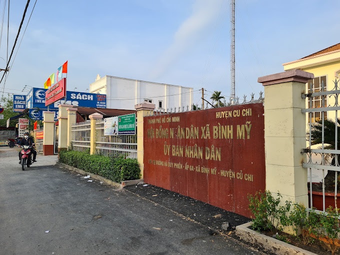 vị trí trụ sở UBND xã Bình Mỹ