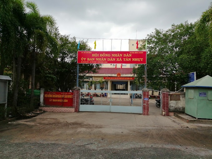 vị trí trụ sở UBND xã Tân Nhựt