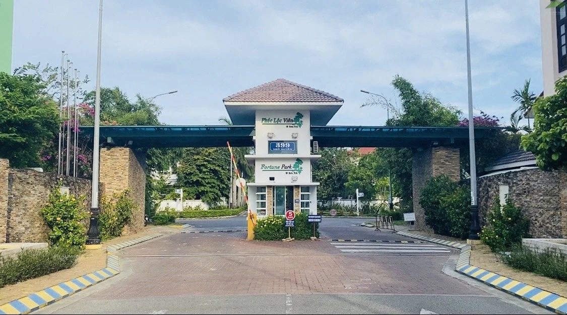Phối cảnh tổng thể khu biệt thự Phúc Lộc Viên Đà Nẵng