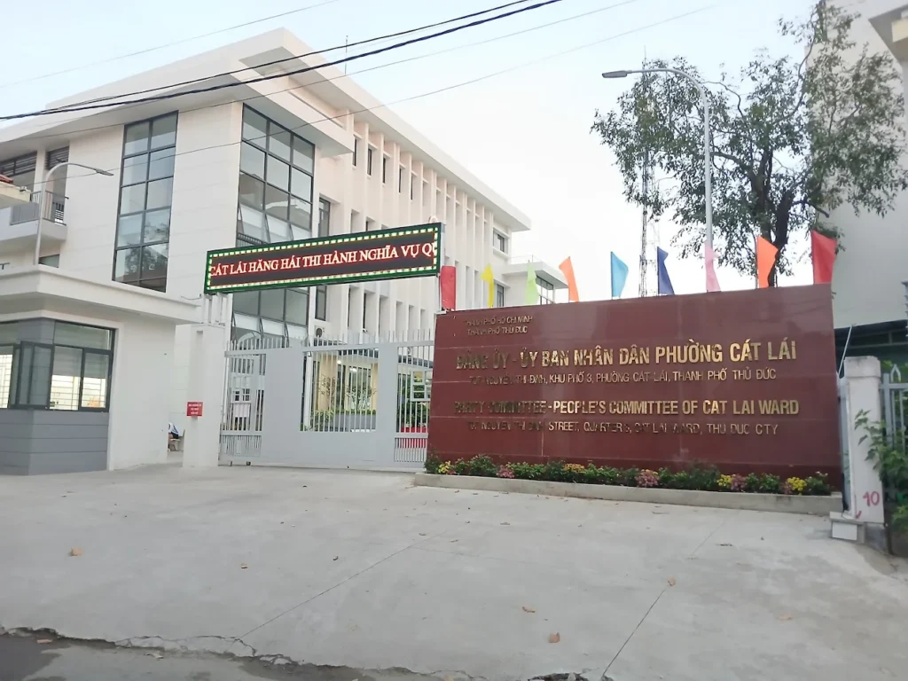 UBND phường Cát Lái ở đâu? Cập nhật sau sáp nhập 2025 UBND phường Cát Lái TPHCM