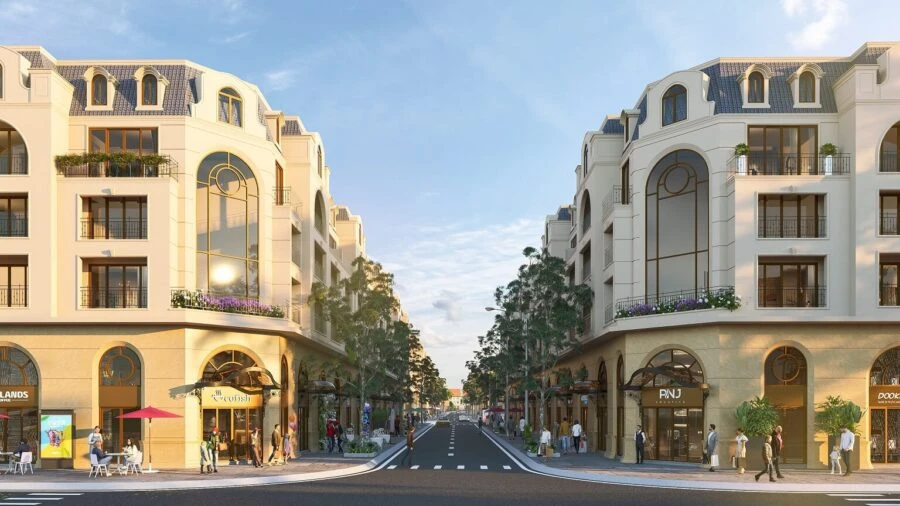 Phối cảnh tổng thể dự án Khang Phát Diamond Central Từ Sơn