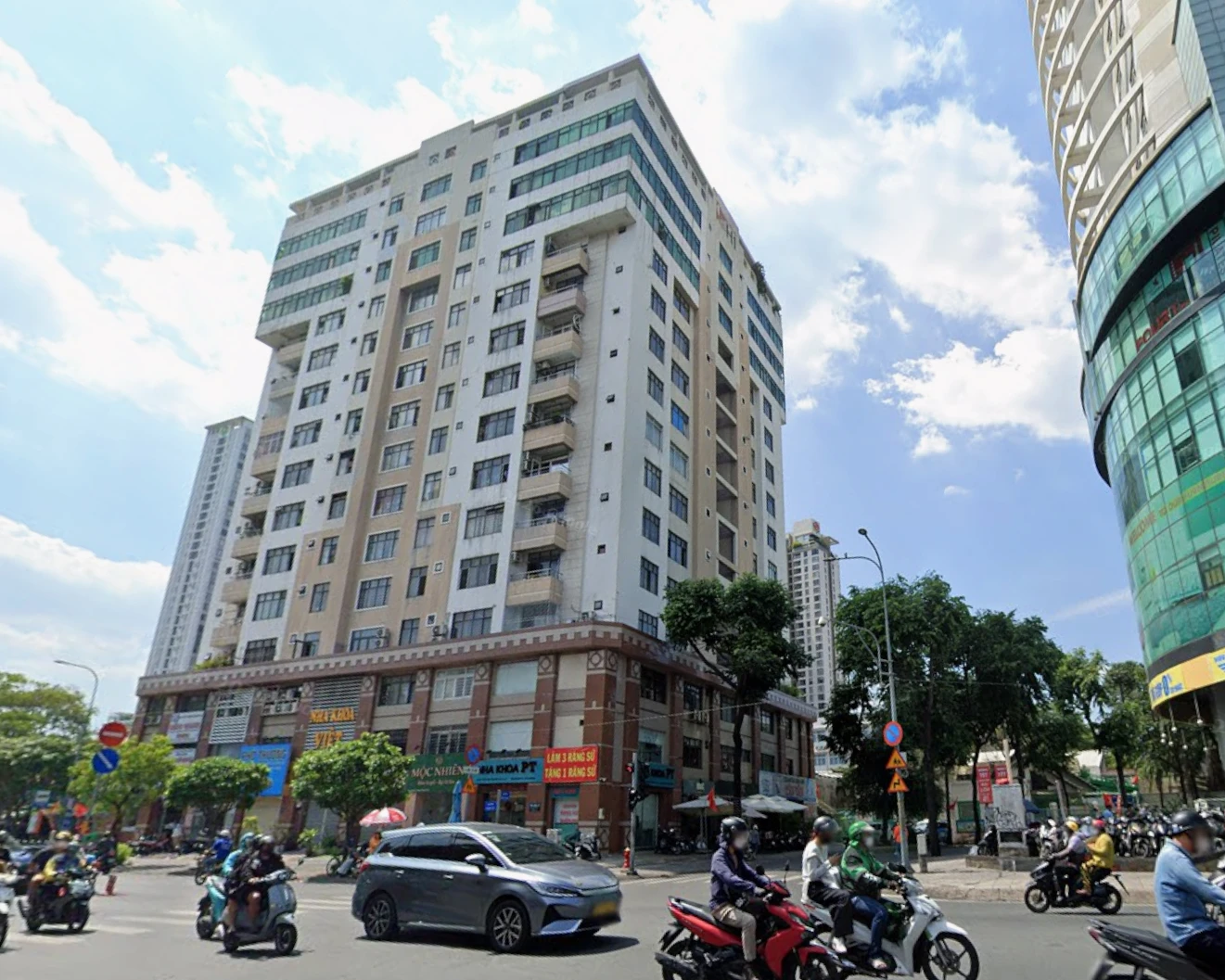 Phối cảnh tổng thể dự án H1-Hoàng Diệu Quận 4
