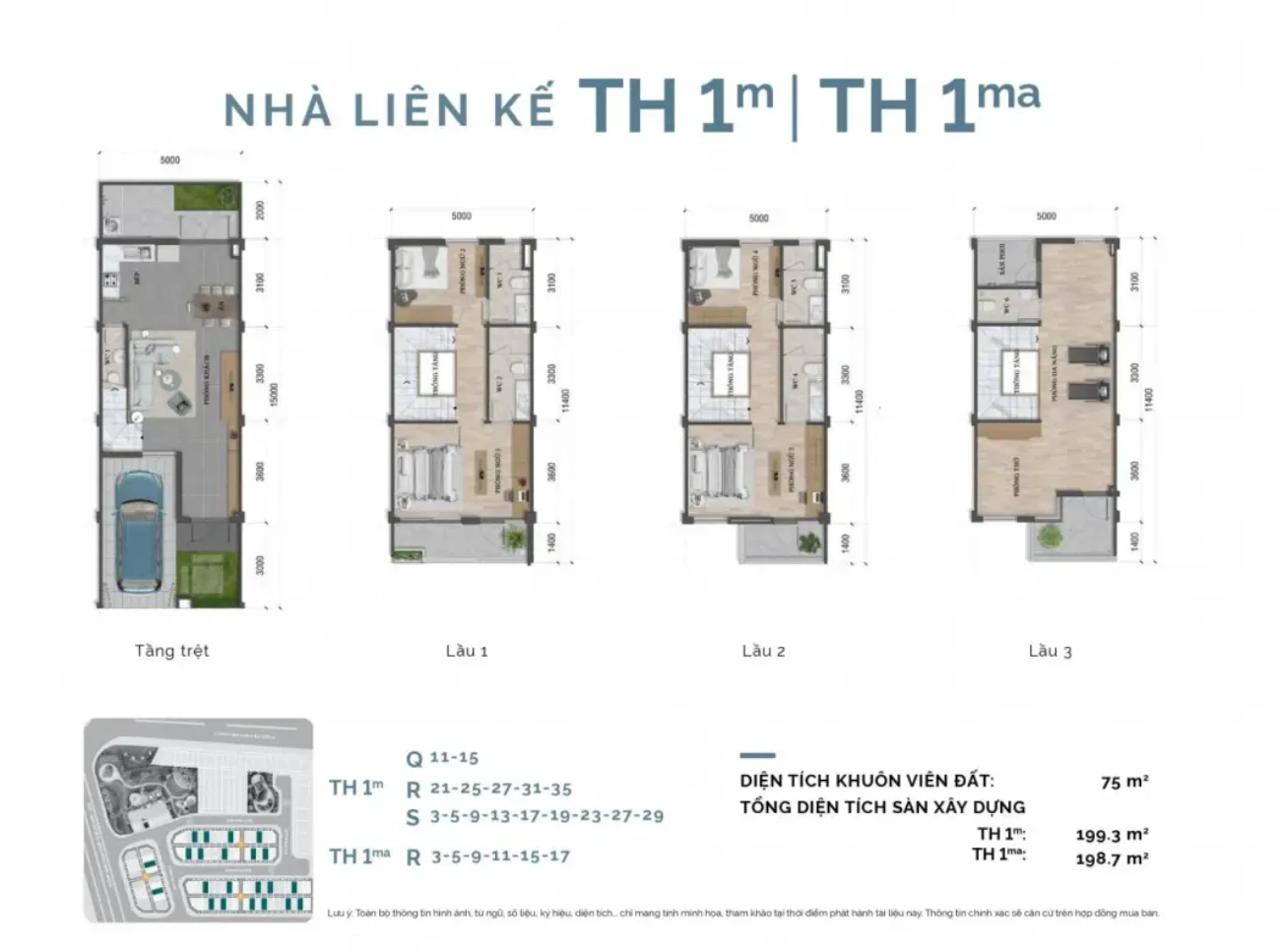 Sơ đồ phân lô quy hoạch dự án Lovera Premier Bình Chánh