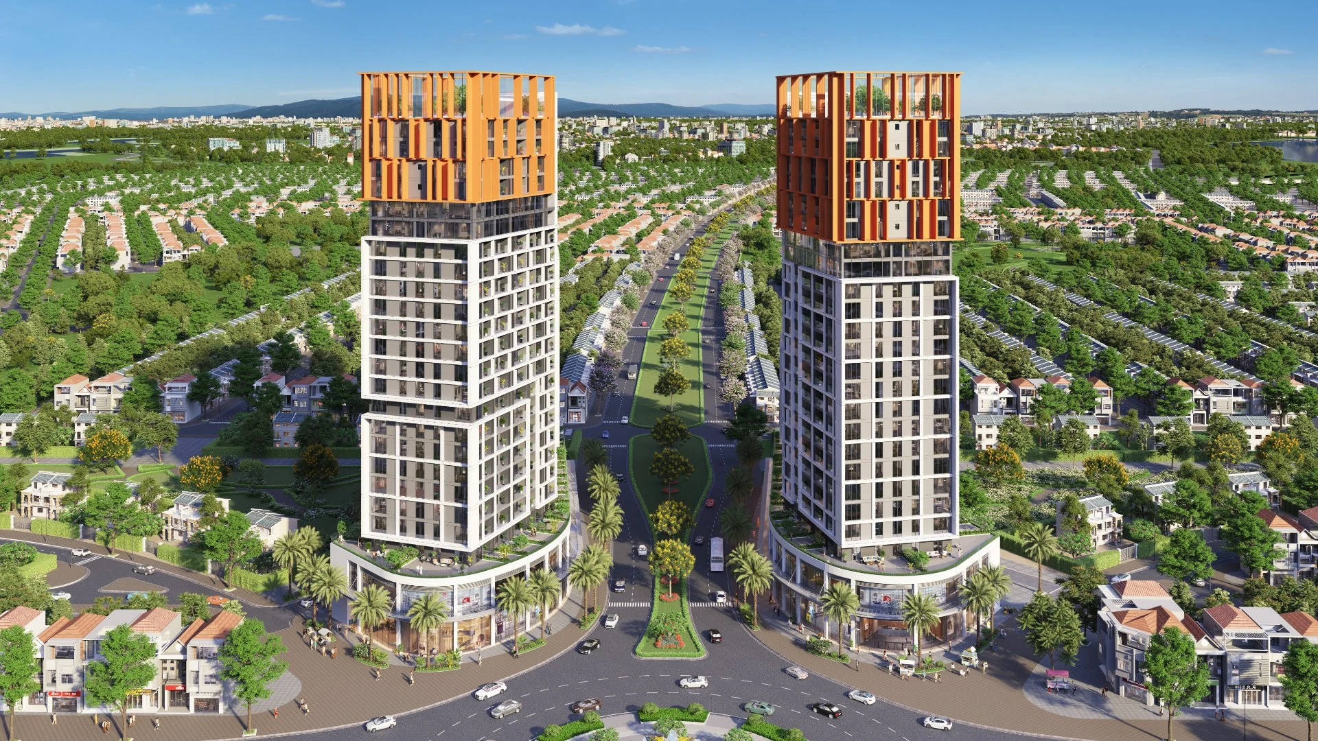 Toàn cảnh dự án Sun Cora Tower