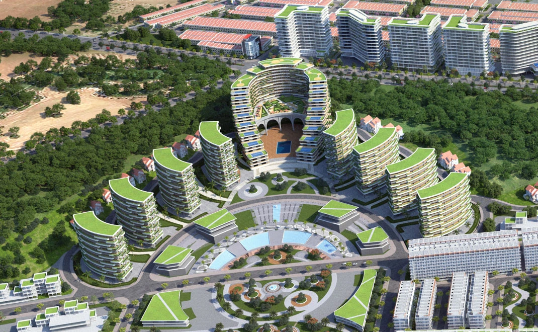 Phối cảnh toàn cảnh đại đô thị Hamubay Phan Thiết
