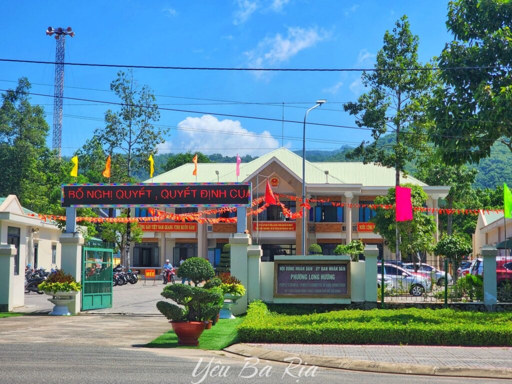 UBND phường Long Hương nằm ở đâu? Cập nhật địa chỉ sau sáp nhập 2025 UBND phường Long Hương
