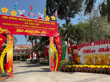 Bản đồ UBND xã Thái Mỹ
