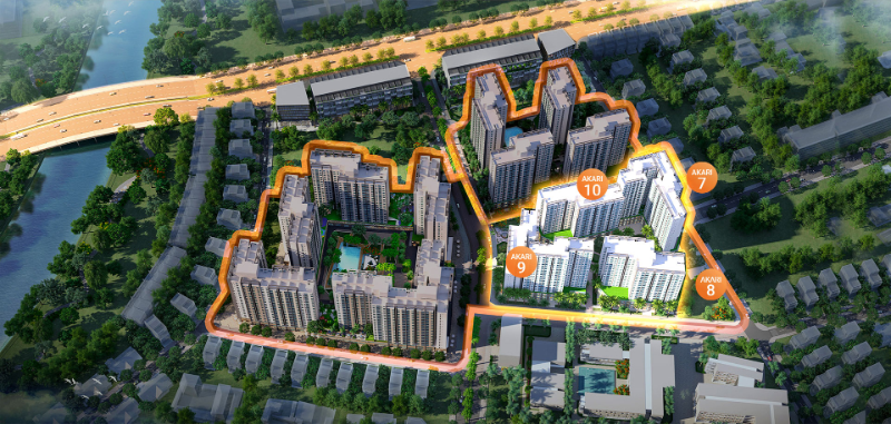 Toàn cảnh quy mô "Thành phố Ánh sáng" Akari City Bình Tân
