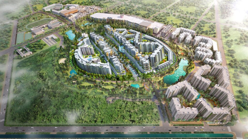 Công viên hồ điều tiết Celadon City Tân Phú không gian xanh nội khu