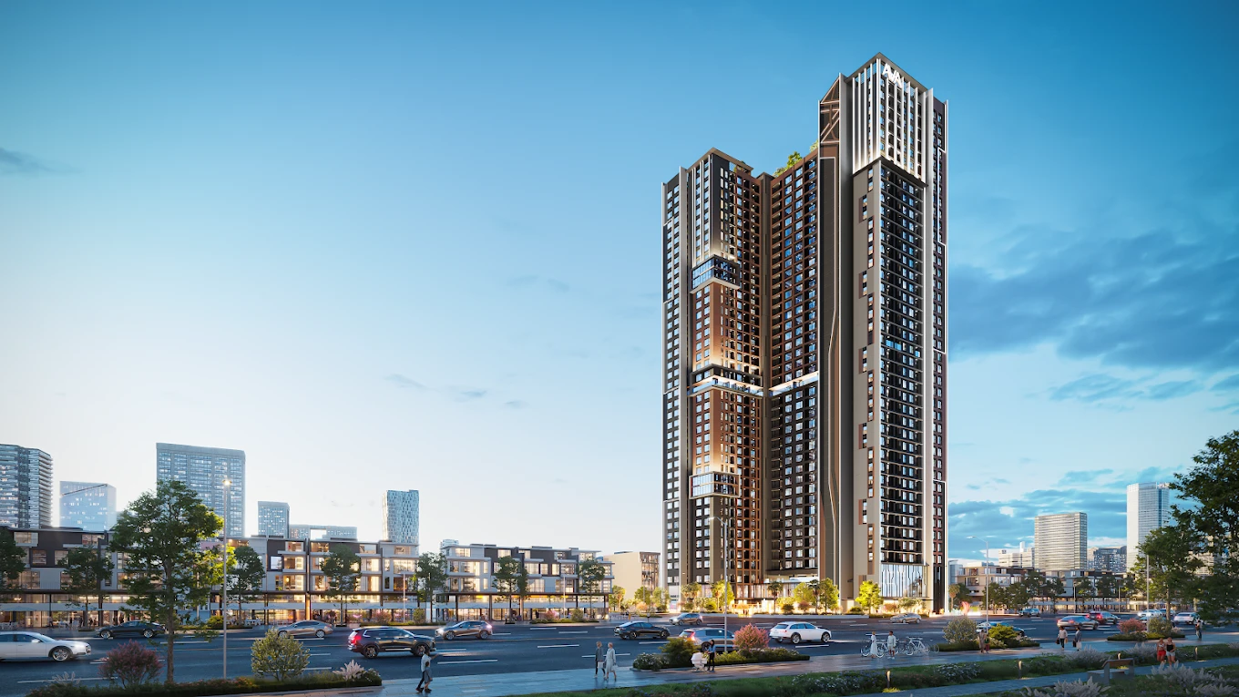 Phối cảnh tổng thể dự án AVA Center Thuận An