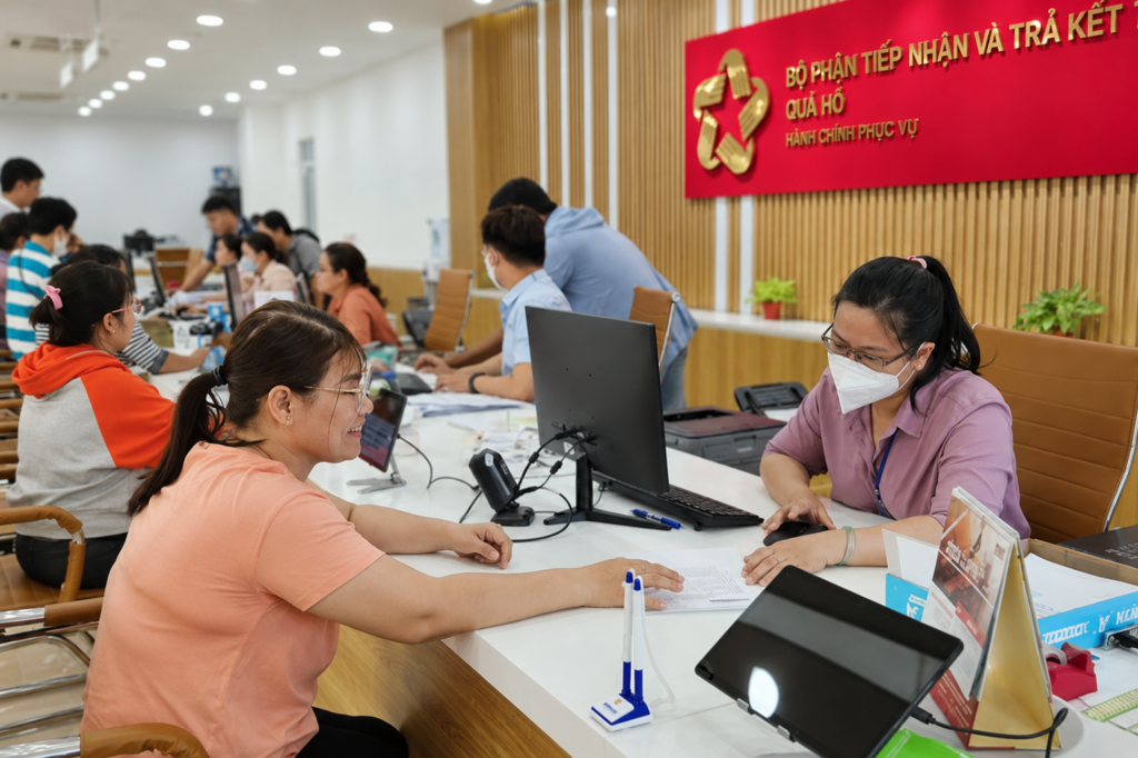 Trụ sở UBND xã Xuyên Mộc đi vào hoạt động ổn định từ năm 2025