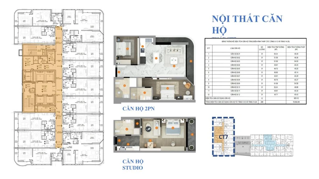 Sơ đồ mặt bằng dự án Times Square Đà Nẵng
