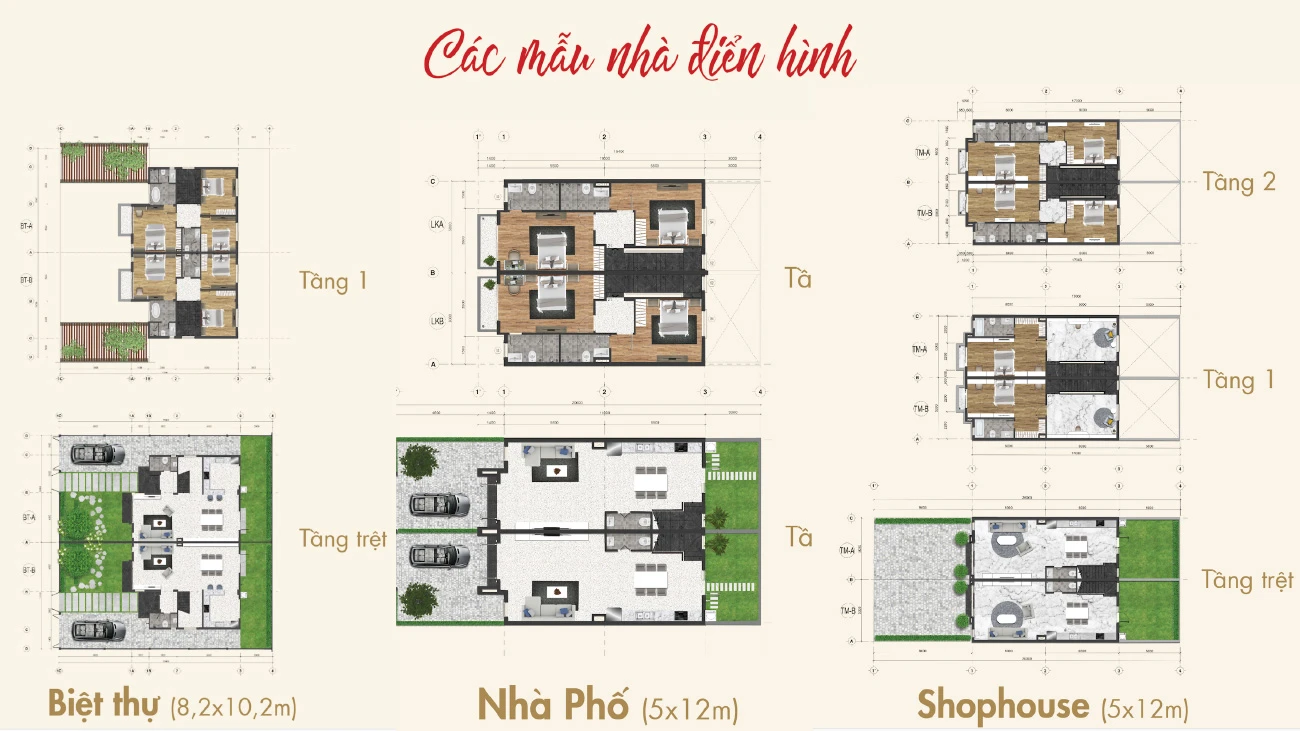 Sơ đồ mặt bằng phân lô dự án Phúc An Ashita Bình Dương