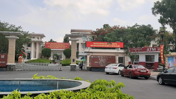 Toàn cảnh trụ sở UBND xã nhà bè trên đường Nguyễn Bình sau sáp nhập 2025