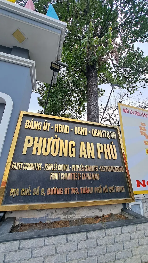 Trụ sở UBND phường An Phú tại số 9 đường ĐT743