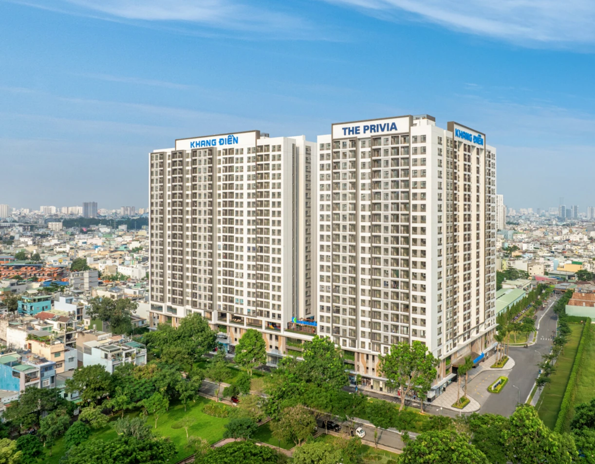 Phối cảnh tổng thể dự án Căn hộ Khang Điền Bình Tân
