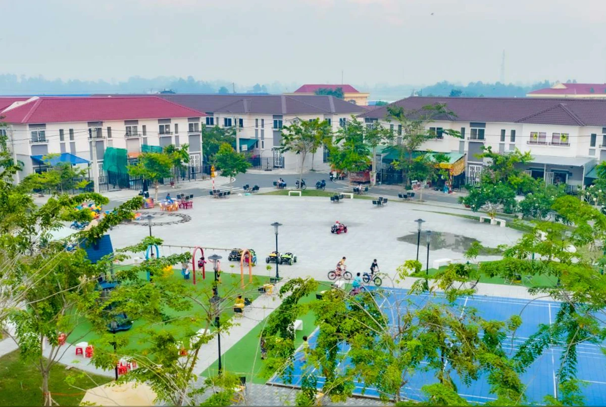Toàn cảnh không gian sống tại First Home Bình Hòa An Giang
