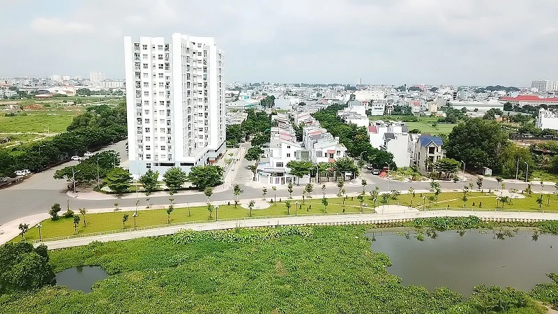 Kiến trúc nhà phố Khu Đô Thị Hà Đô Thới An sang trọng