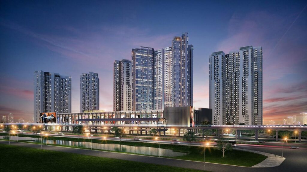 Kiến trúc căn hộ hiện đại tại dự án review Masteri Thảo Điền