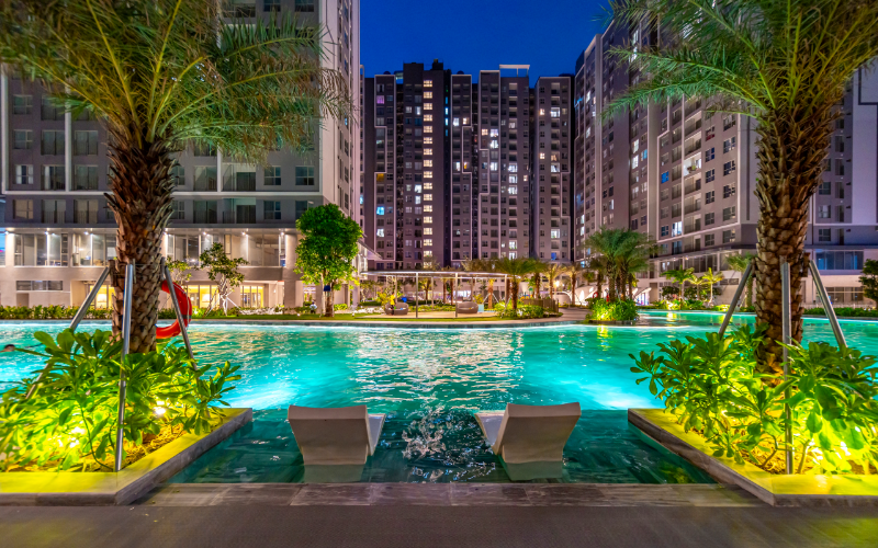 Tiện ích nội khu phong cách Nhật Bản tại Akari City Bình Tân