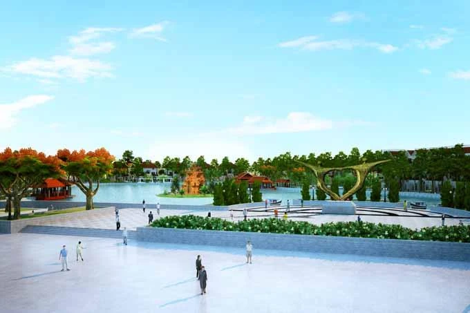 Thực tế hạ tầng hoàn thiện tại Khu đô thị Hòa Quý Đà Nẵng