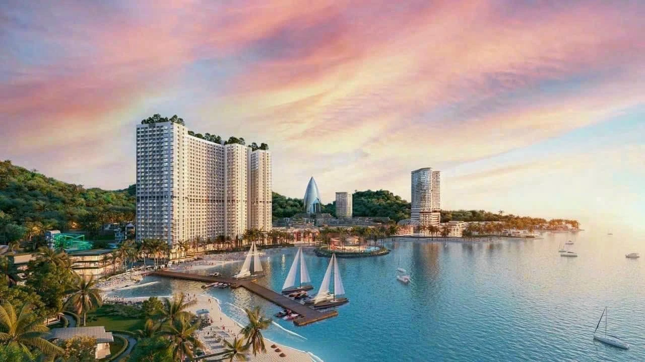 Toàn cảnh đô thị biển Libera Nha Trang ven vịnh biển