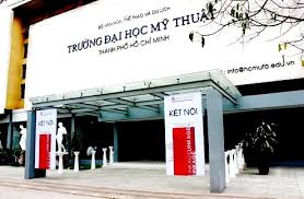 Trường Đại học Mỹ thuật TP.HCM tại đường Phan Đăng Lưu, phường Gia Định