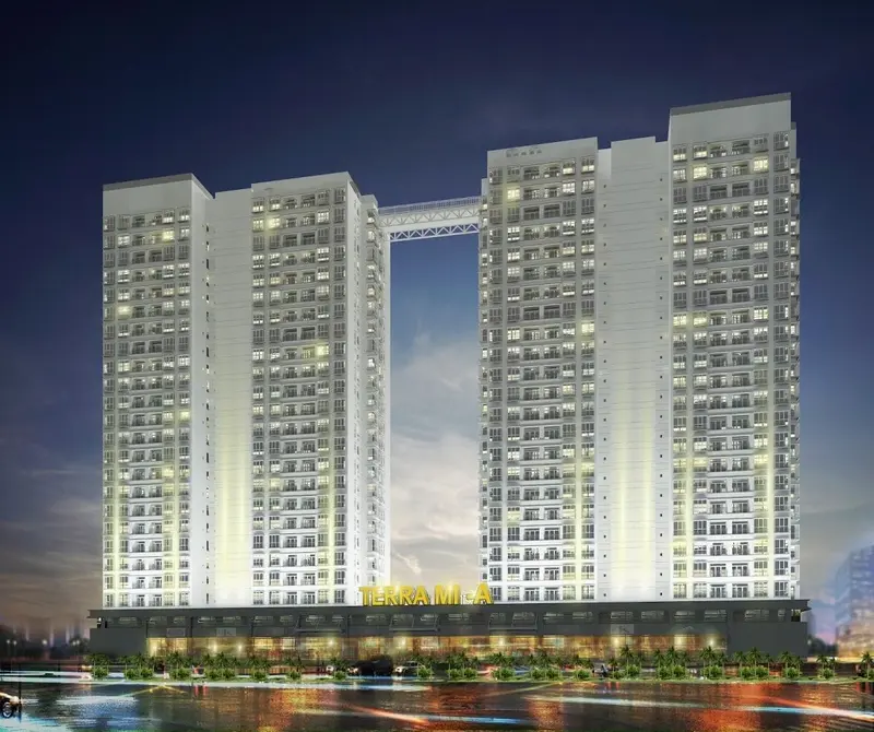 Vị trí Terra Mia ba mặt giáp sông tại khu dân cư 6B Intresco Bình Chánh