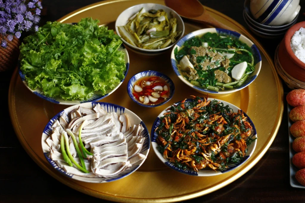 Ẩm thực đồng quê gợi nhớ những hương vị truyền thống