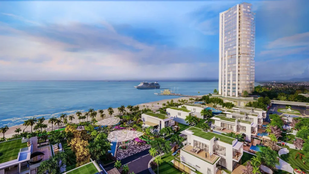Thiết kế nội thất căn hộ hướng biển trong review Aria Vũng Tàu Hotel Residences