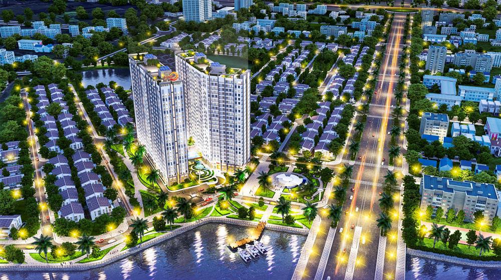 Thiết kế căn hộ qua review Saigon Intela Bình Chánh