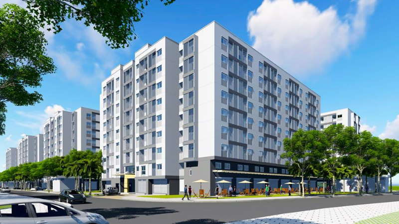 Toàn cảnh các block căn hộ EHomeS Nam Sài Gòn Bình Chánh thuộc nhóm mua chung cư HCM hay Bình Dương tầm 2 tỷ