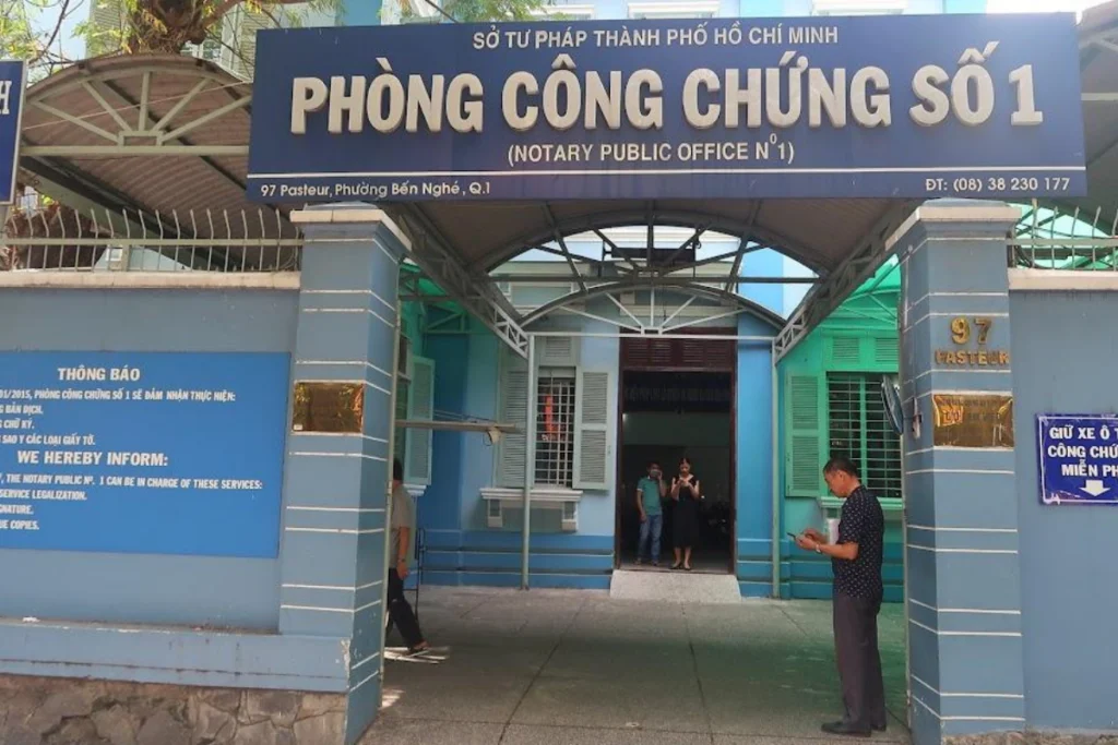 Phòng công chứng số 1 là đơn vị công chứng lâu đời nằm trên trục đường Pasteur trung tâm