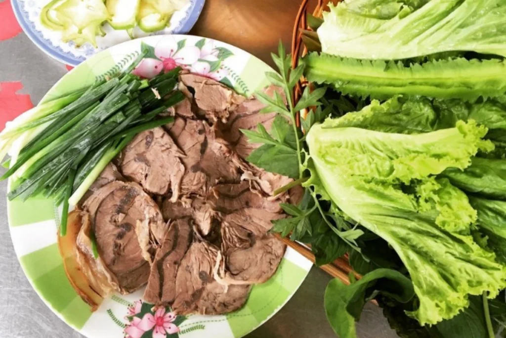 Đặc sản bò tơ nức tiếng