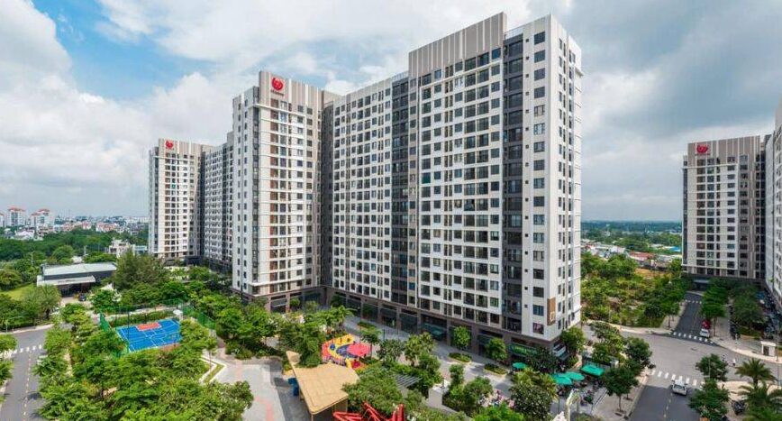 Toàn cảnh khu căn hộ xanh trong review Picity High Park Quận 12